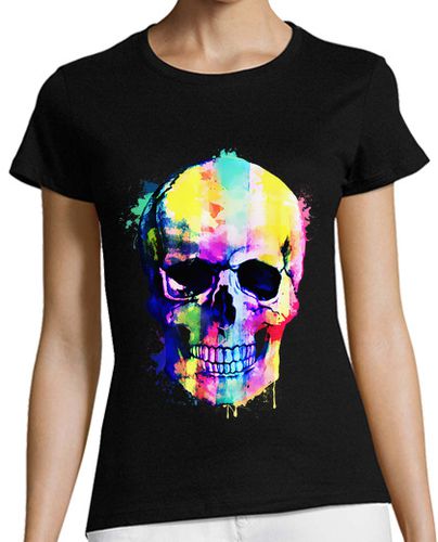 Camiseta mujer Skull Art - latostadora.com - Modalova