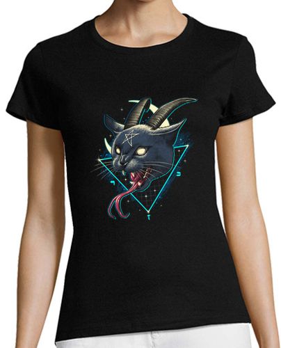 Camiseta Mujer Manga Corta rad diablo gato camisa para mujer laTostadora - latostadora.com - Modalova