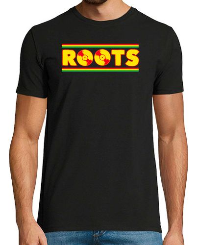 Camiseta Hombre Manga Corta Roots (Reggae) laTostadora - latostadora.com - Modalova