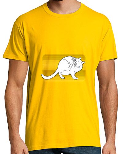 Camiseta gato amarillo - latostadora.com - Modalova