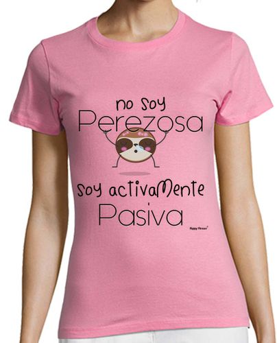 Camiseta mujer Happy Phrases - No soy perezosa Letras N - latostadora.com - Modalova