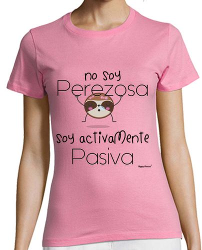 Camiseta mujer Happy Phrases - No soy perezosa Letras N laTostadora - latostadora.com - Modalova