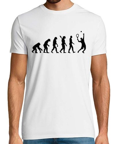 Camiseta Hombre Manga Corta tenista evolución laTostadora - latostadora.com - Modalova