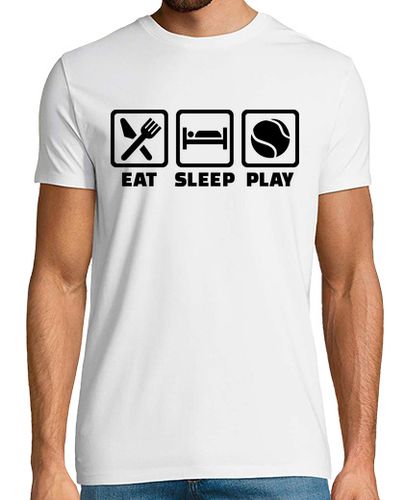 Camiseta coma el juego de tenis del sueño - latostadora.com - Modalova