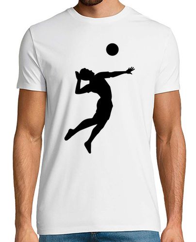 Camiseta el jugador de salto de voleibol - latostadora.com - Modalova