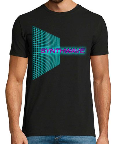 Camiseta Synthwave Magenta [Cyan] - latostadora.com - Modalova