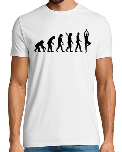 Camiseta la evolución de yoga - latostadora.com - Modalova