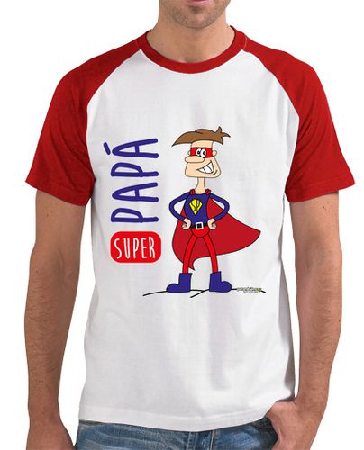 Camiseta Super papá - latostadora.com - Modalova