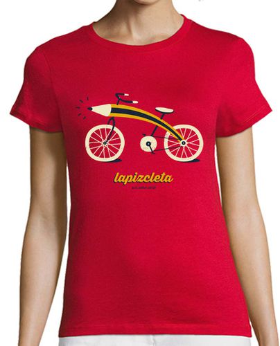 Camiseta mujer Lapizcleta - latostadora.com - Modalova