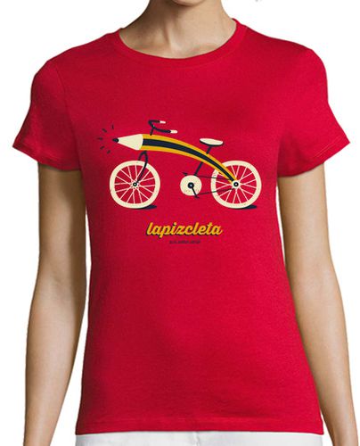 Camiseta Mujer Manga Corta Lapizcleta laTostadora - latostadora.com - Modalova