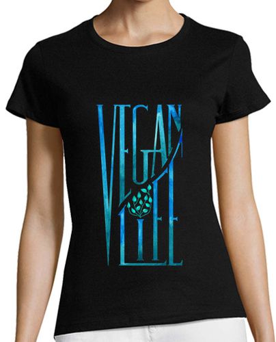 Camiseta mujer Vegan Life (T-Shirt) - latostadora.com - Modalova