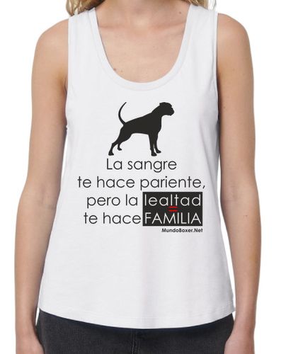 Camiseta mujer Lealtad es Familia - logo Negro laTostadora - latostadora.com - Modalova