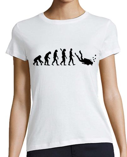 Camiseta mujer buceo evolución - latostadora.com - Modalova