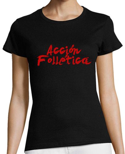Camiseta mujer Logo de Acción Follética - latostadora.com - Modalova