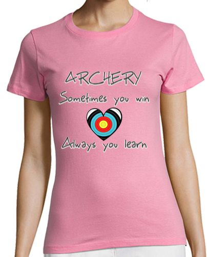 Camiseta mujer Archery win & learn - latostadora.com - Modalova