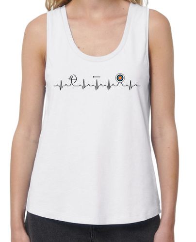 Camiseta mujer Archery heartbeat - latostadora.com - Modalova