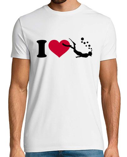 Camiseta amo el buceo - latostadora.com - Modalova