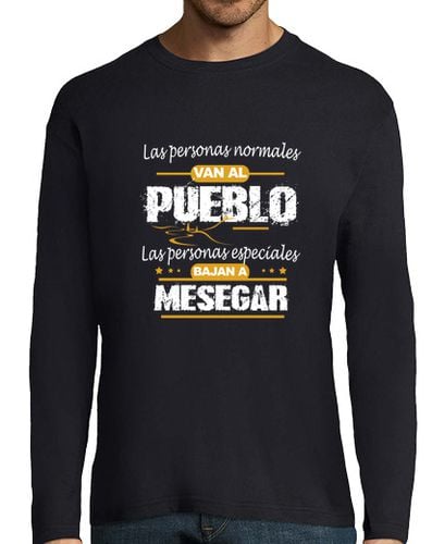 Camiseta Hombre Manga Larga Mesegar laTostadora - latostadora.com - Modalova