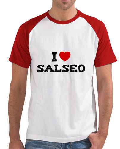 Camiseta I love salseo negro - latostadora.com - Modalova