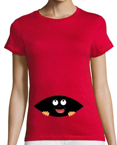 Camiseta mujer Ojos de bebé - latostadora.com - Modalova