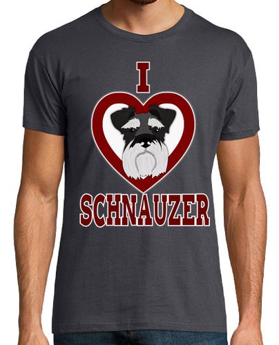 Camiseta I LOVE SCHNAUZER - latostadora.com - Modalova