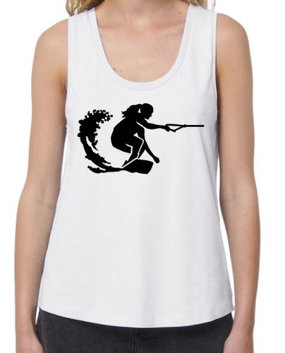 Camiseta mujer mujer de wakeboard - latostadora.com - Modalova