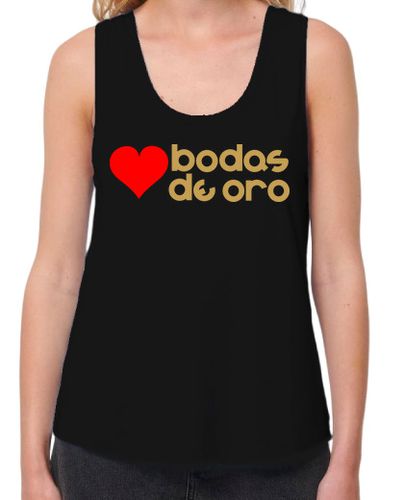 Camiseta mujer BODAS DE ORO - latostadora.com - Modalova