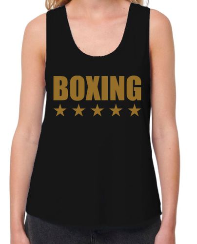 Camiseta Mujer Tirantes Loose Fit camisa de boxeo - boxeador - lucha laTostadora - latostadora.com - Modalova