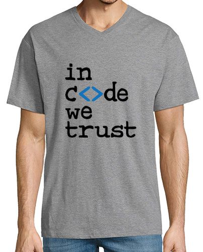 Camiseta camiseta friki: en el código confiamos - latostadora.com - Modalova