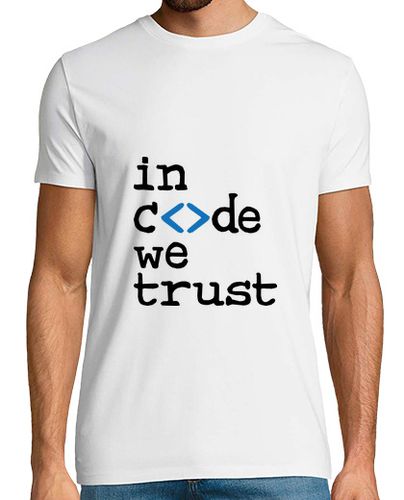 Camiseta camisa del hombre del friki en código confiamos - latostadora.com - Modalova