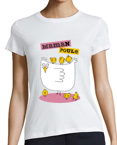 Camiseta mujer gallina de la madre - latostadora.com - Modalova