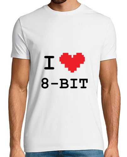 Camiseta Hombre Manga Corta camiseta friki amo de 8 bits laTostadora - latostadora.com - Modalova