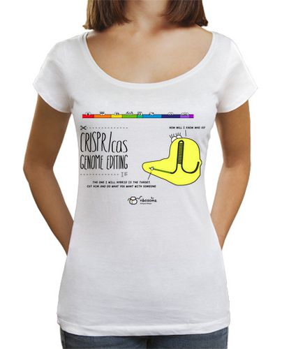 Camiseta mujer CRISPRcas ✂ (fondos claros) - latostadora.com - Modalova
