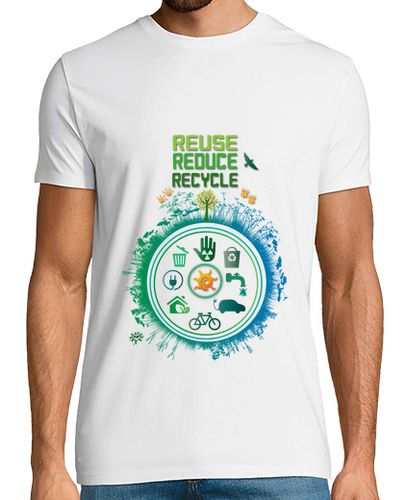 Camiseta Hombre Manga Corta MUNDO ECOLÓGICO laTostadora - latostadora.com - Modalova