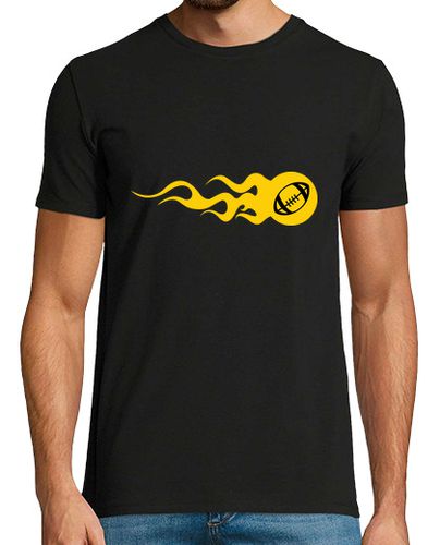 Camiseta una camisa de hombre, negro, rugby - latostadora.com - Modalova