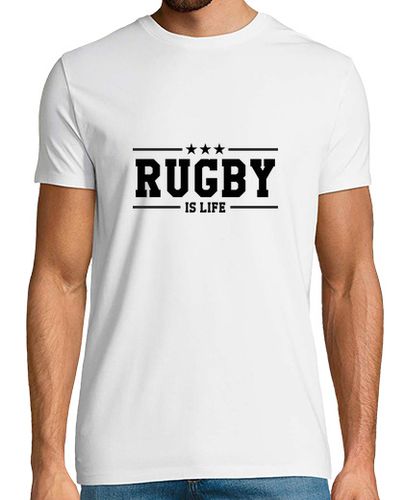 Camiseta una camisa de hombre de rugby, blanco, de alta calidad - latostadora.com - Modalova