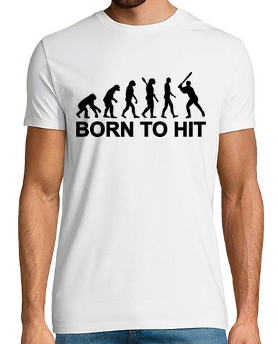 Camiseta evolución nacido para el béisbol - latostadora.com - Modalova