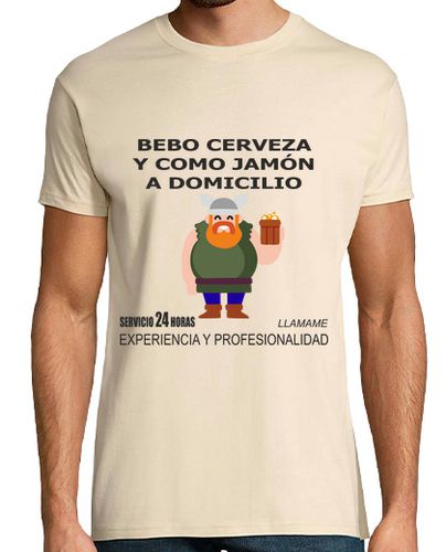 Camiseta Cerveza y Jamón - latostadora.com - Modalova