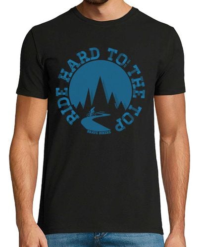 Camiseta Hombre Manga Corta Ride Hard To The Top laTostadora - latostadora.com - Modalova