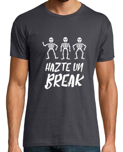 Camiseta Camiseta calavera - Hazte un break swing - latostadora.com - Modalova