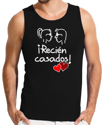 Camiseta Hombre Sin Mangas RECIÉN CASADOS laTostadora - latostadora.com - Modalova