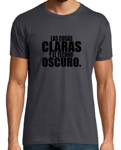 Camiseta LAS COSAS CLARAS TECHNO NEGRO - latostadora.com - Modalova