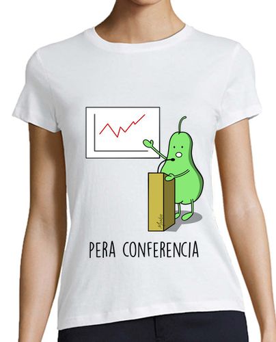 Camiseta Mujer Manga Corta Pera Conferencia laTostadora - latostadora.com - Modalova