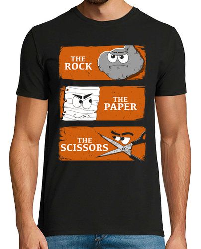Camiseta The Rock, the Paper an the Scissors - latostadora.com - Modalova
