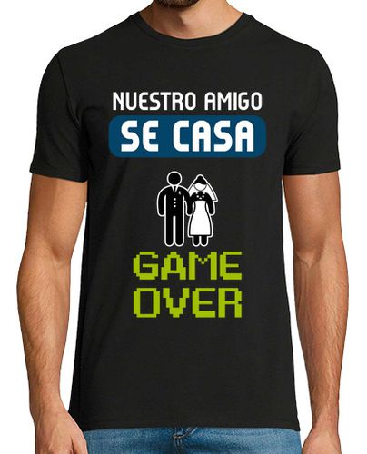 Camiseta Camiseta Despedida de Soltero Game Over - latostadora.com - Modalova