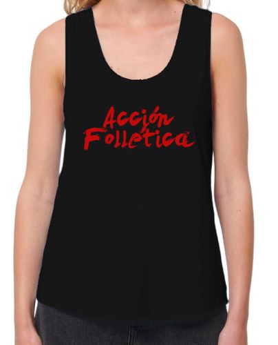 Camiseta Mujer Tirantes Loose Fit Logo de Acción Follética. RECOMENDADO laTostadora - latostadora.com - Modalova