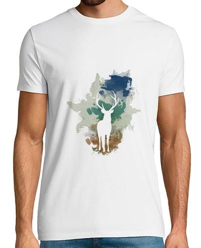 Camiseta Hombre Manga Corta The spirit of the forest laTostadora - latostadora.com - Modalova