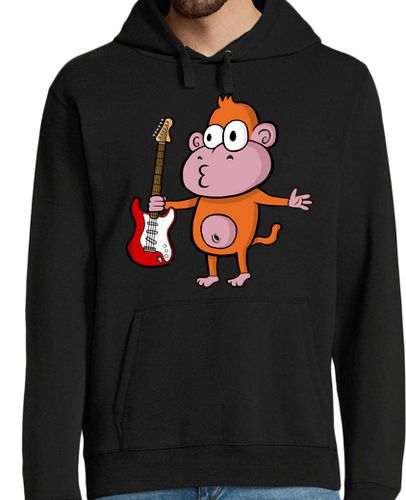 Sudadera Con Capucha Para Hombre Mono Stratocaster Sudadera laTostadora - latostadora.com - Modalova