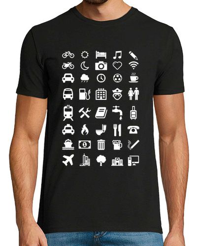 Camiseta Camiseta con emoticonos para viajeros - latostadora.com - Modalova