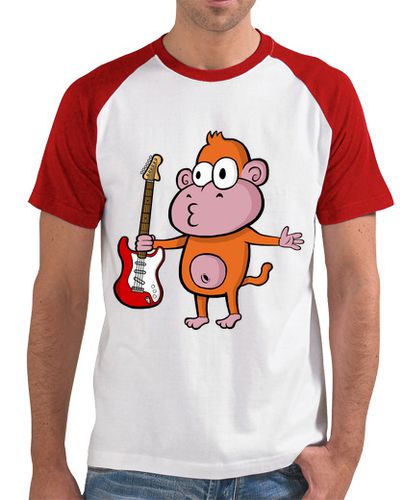 Camiseta Hombre Estilo Béisbol Mono Stratocaster laTostadora - latostadora.com - Modalova